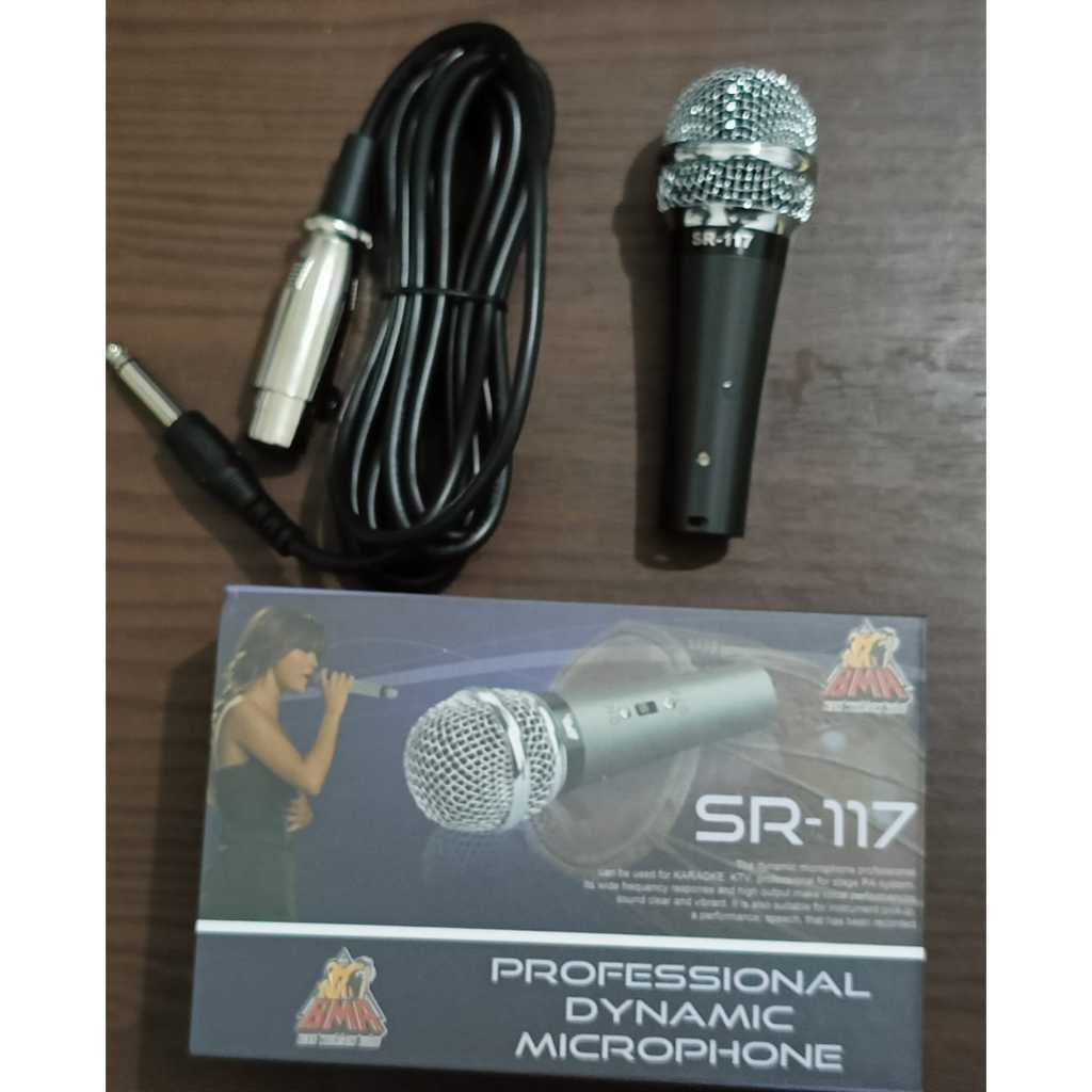 Mic Gendang BMA SR-117 Microphone Drum Mik Kendang mic instrument / Mikrofon Mini Mik Original