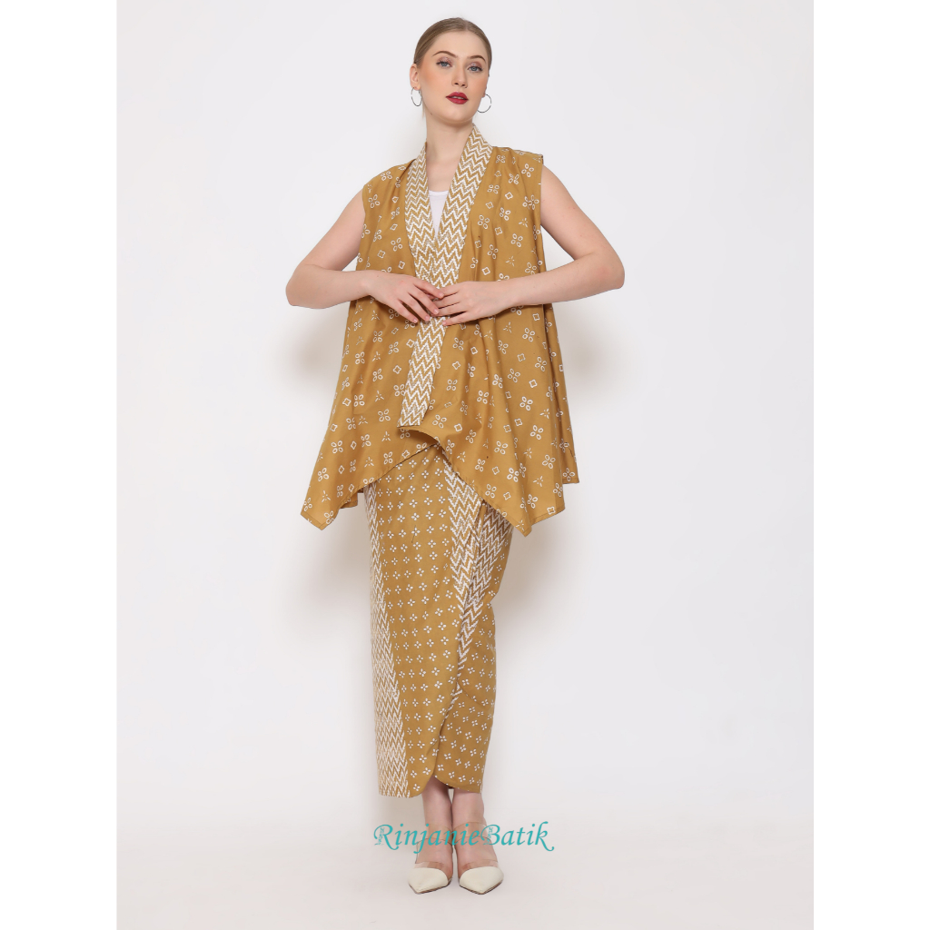 Rinjanie Batik - BLHD&MAES - Rinjanie Batik - Setelan Batik Wanita Cotton Series Lurik Handmade Turm