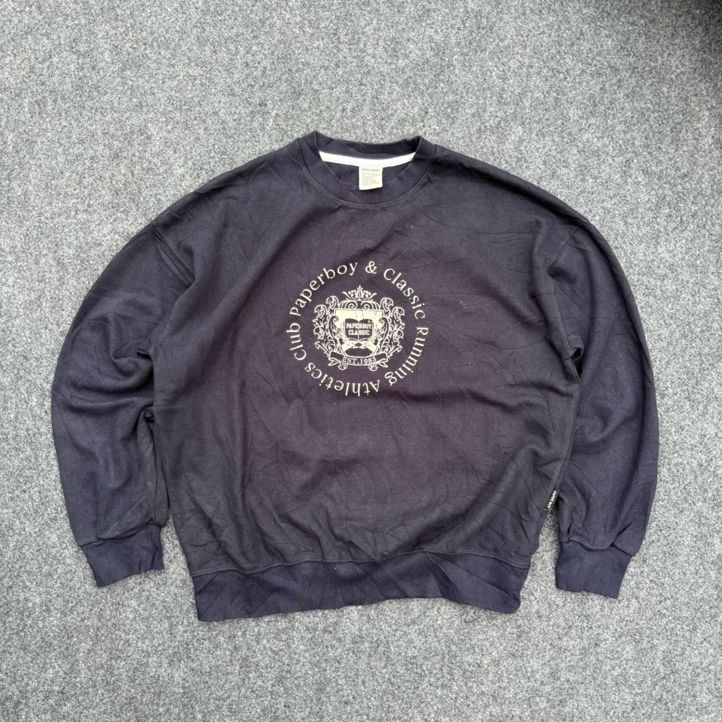 Crewneck sweatshirt Paper boy preloved second