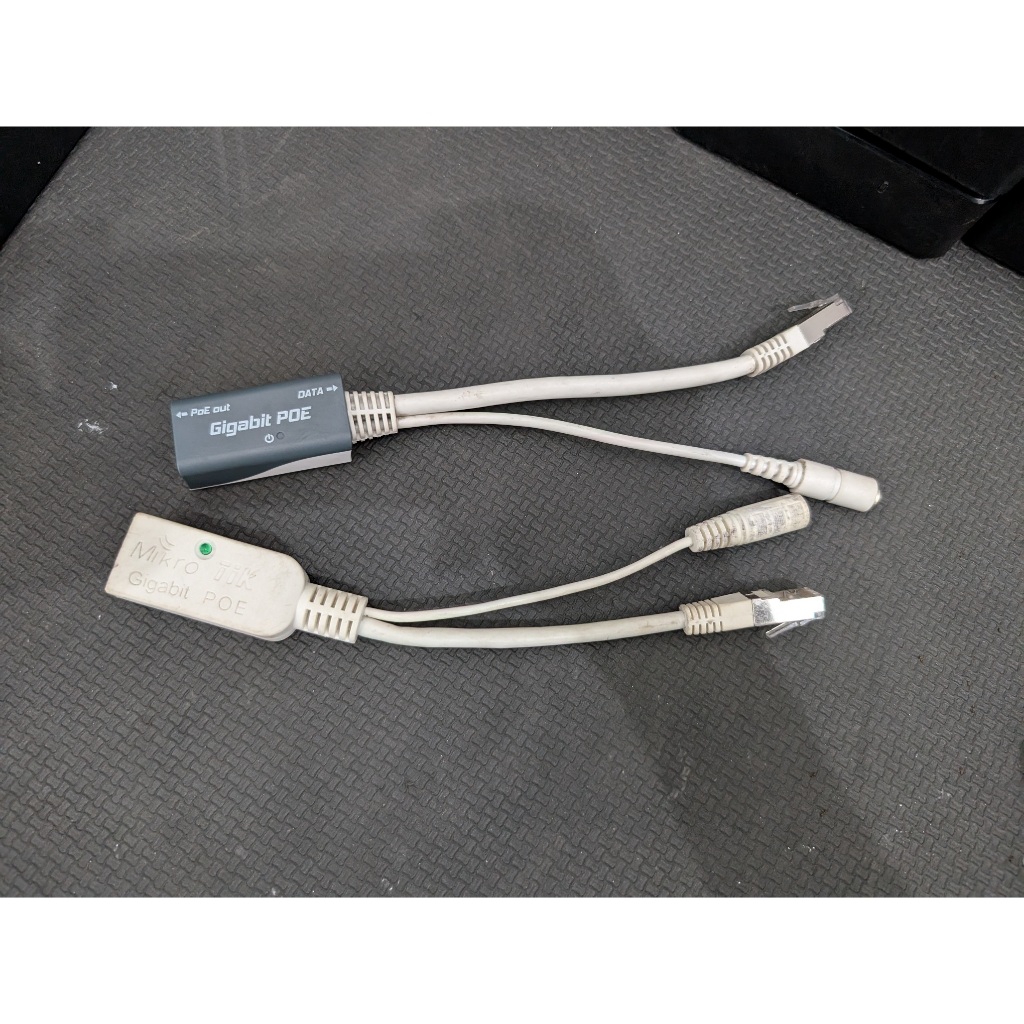 MIKROTIK GIGABIT POE INJECTOR ORIGINAL. POE SPLITTER GIGABIT, RBGPOE