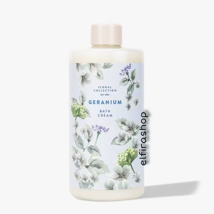 ORI!! Marks & Spencer Mark and Spencer Geranium China Blue Bath Cream / Sabun Mandi / Sabun Mandi Ca