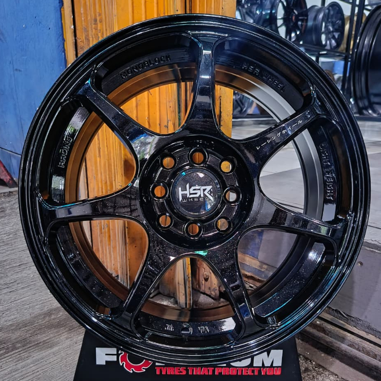 velg terbaru hsr sebunsuta r16 lubang 4 warna diamon black/velg racing r16 model ze40 tipe sebunsuta