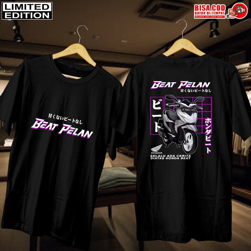 KAOS DISTRO HITAM JEPANG | BAJU KAOS PRIA WANITA | KAOS JEPANG BEAT RECOVERY| DISTRO KAOS PRIA WANIT