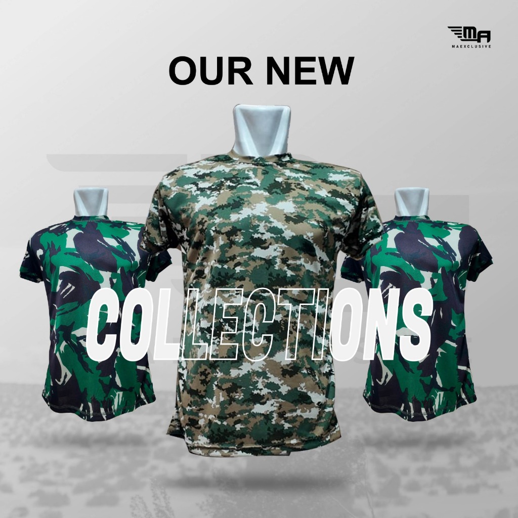 BAJU KAOS TNI LORENG SAGE GREEN TNI KAOS MALVINAS TANGAN PENDEK DRYFIT TNI JERSEY PREMIUM
