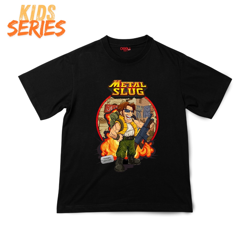 OSSU KIDS TSHIRT METAL SLUG 1 - 8 YO | KAOS ANAK 1-8 Tahun