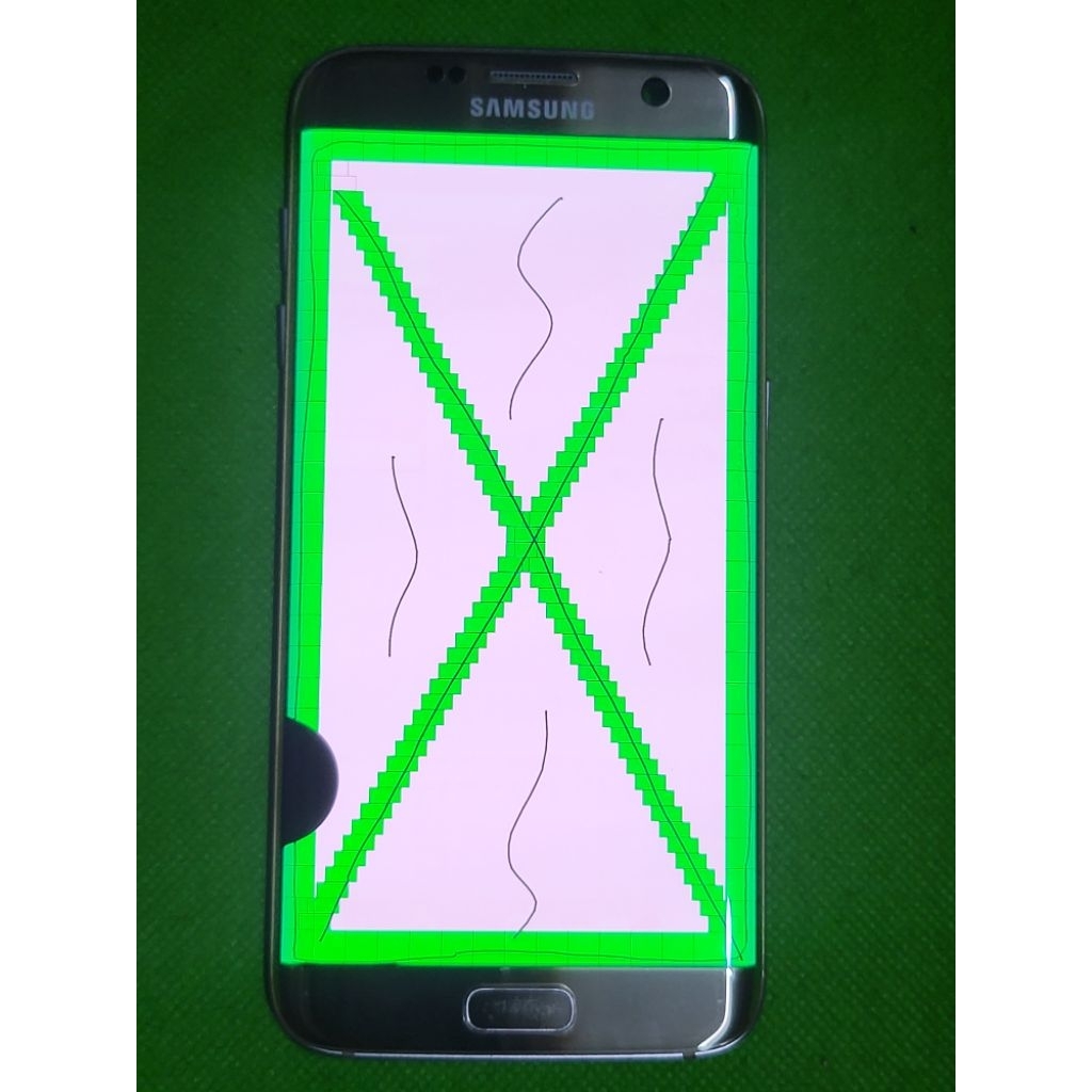 lcd samsung s7 edge minus