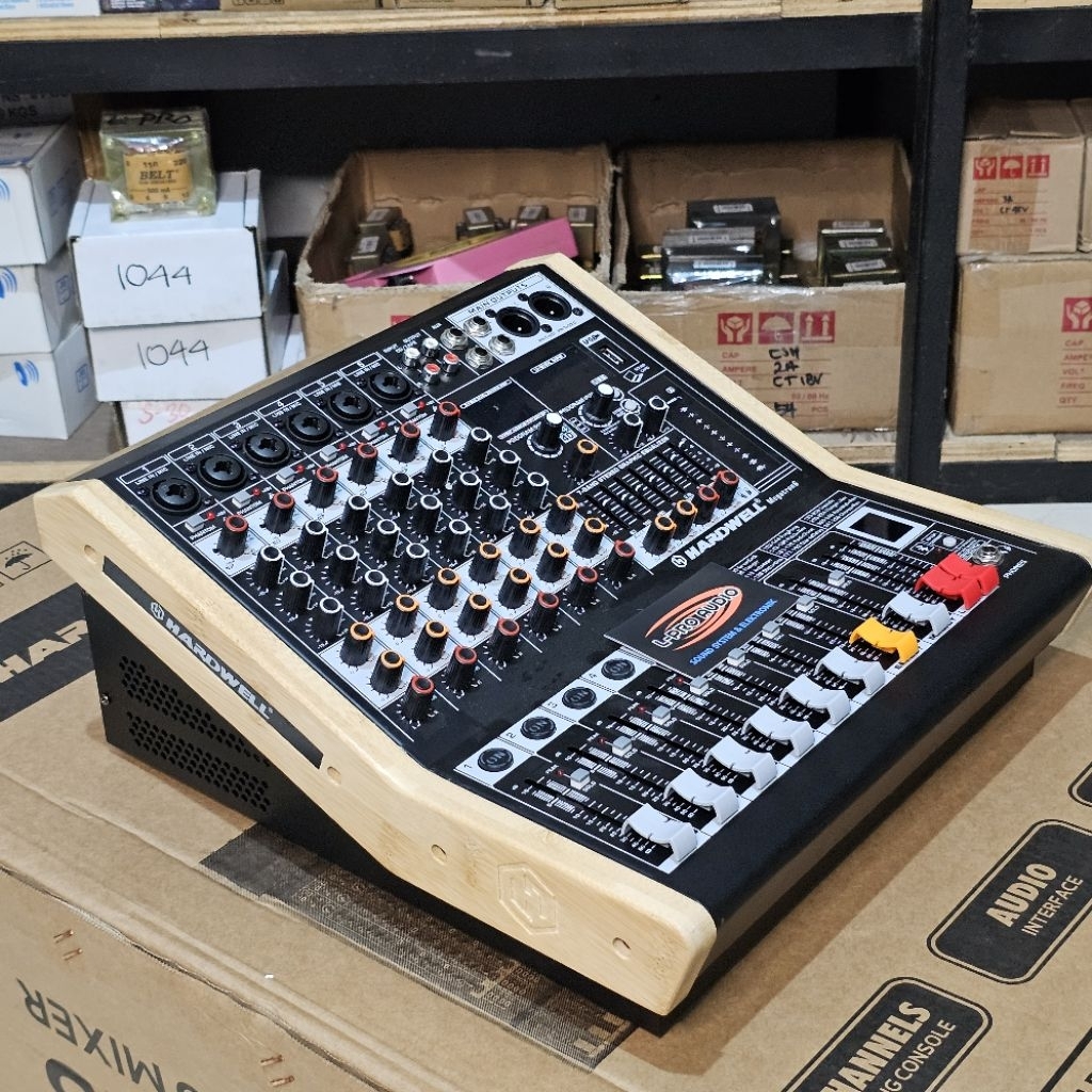 Power mixer HARDWELL Megatron 6 USB bluetooth 6 chanel