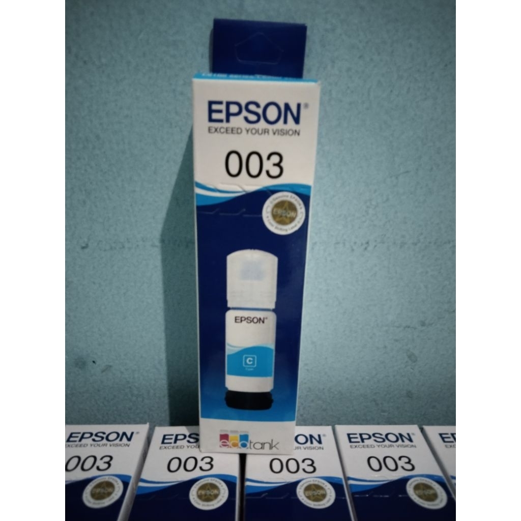 tinta epson 003 ready harga 1 dus isi 60 pcs