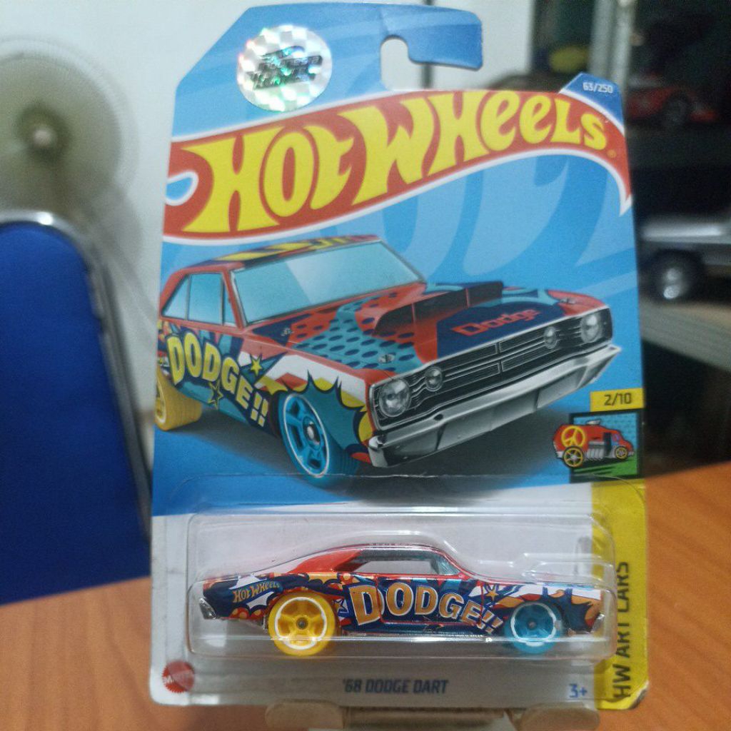 Hotwheels Factory ITH 68 Dodge Dart card anggap jelek