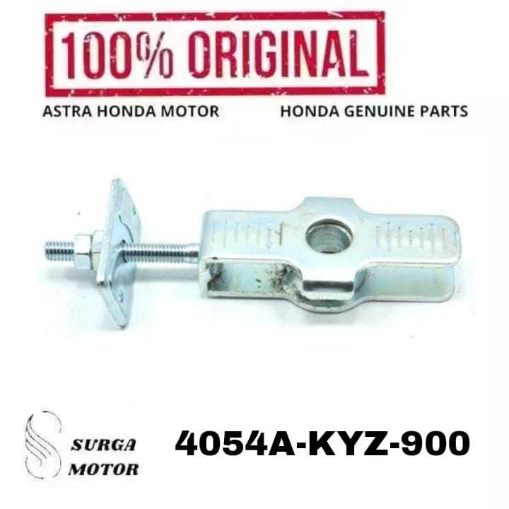 Setelan Rantai Motor Honda Supra X 125 Helm In 2011 4054AKYZ900 4054A-KYZ-900 Adjuster R Chain Assy 