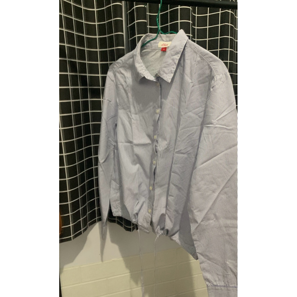 preloved kemeja salur s.oliver