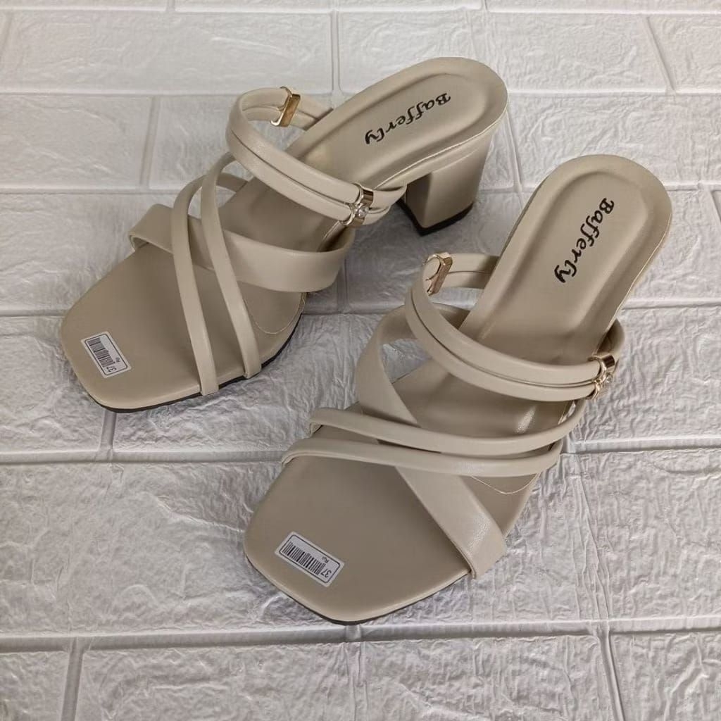 BAFFERLY-HAK TAHU SANDALWANITA /HEELS HAK TAHU 5CM
