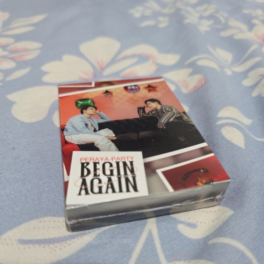 THAI - PERAYA PARTY BEGIN AGAIN COLLECTIBLE CARD SET GMMTV KRIST SINGTOKRIST SINGTO SOTUS