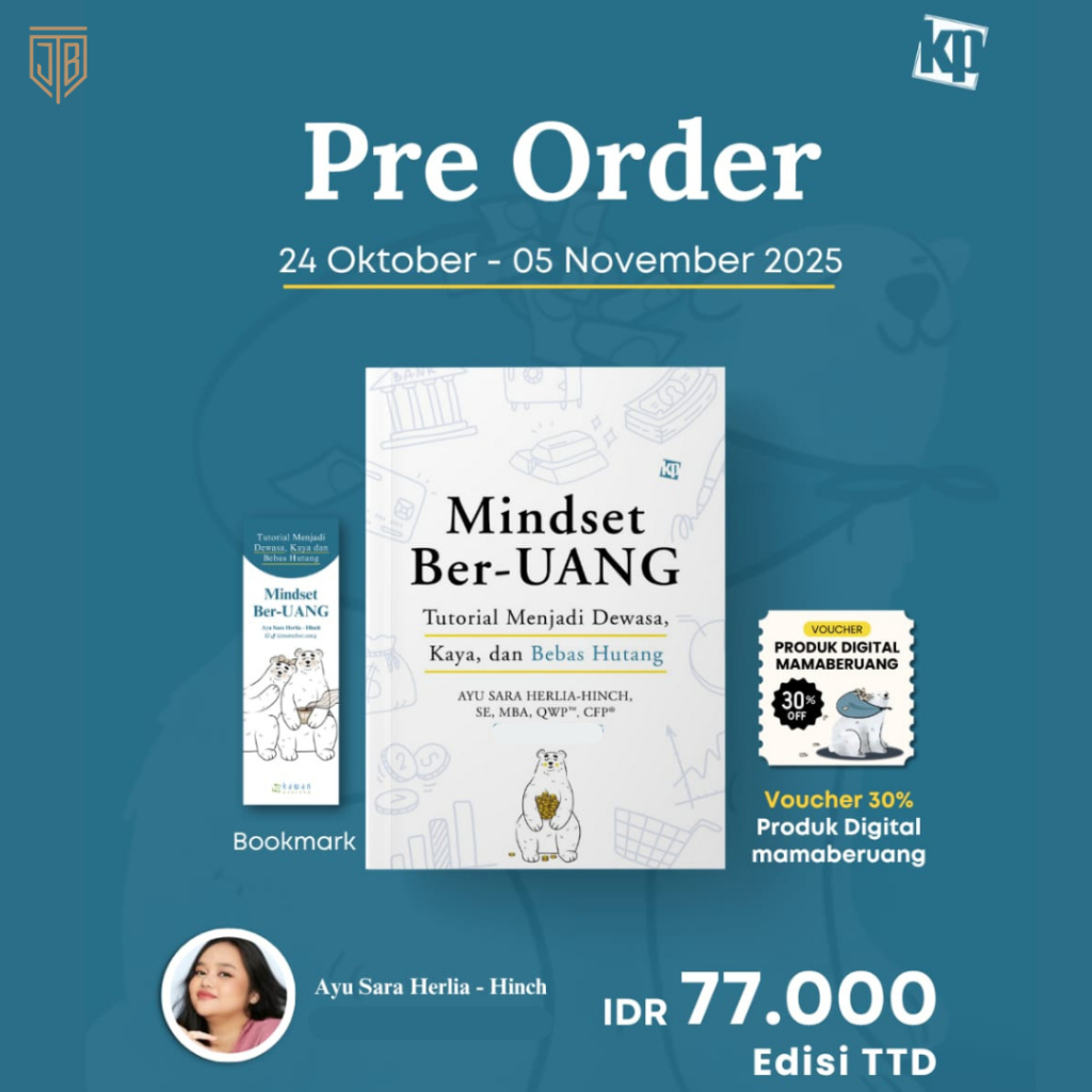 Buku Mindset BerUang : Tutorial Kaya, Dewasa, Bebas Hutang - Ayu Sara Herlia-Hinch - Agro