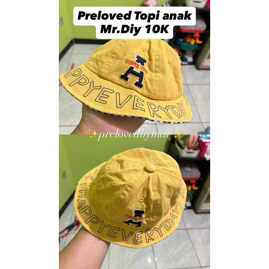 Preloved topi mr.diy (unisex)