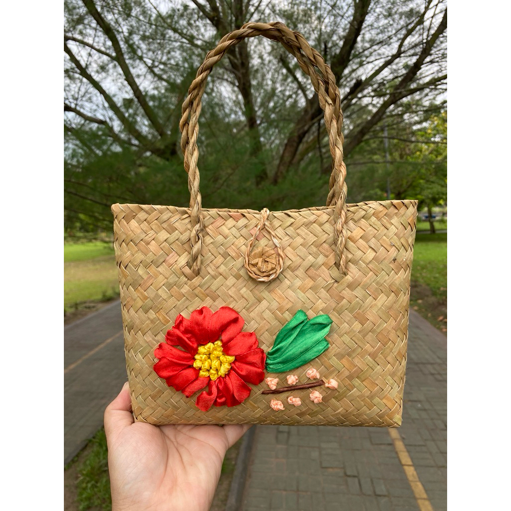 TAS PURUN ANYAMAN HIAS SULAM PITA 019