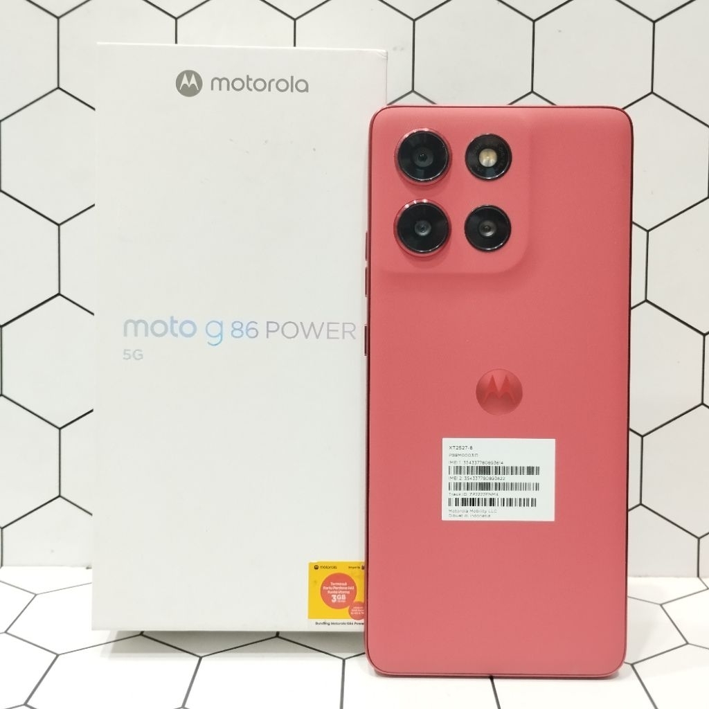 MOTOROLA G 86 POWER 5G 8/256GB HP SECOND FULLSET