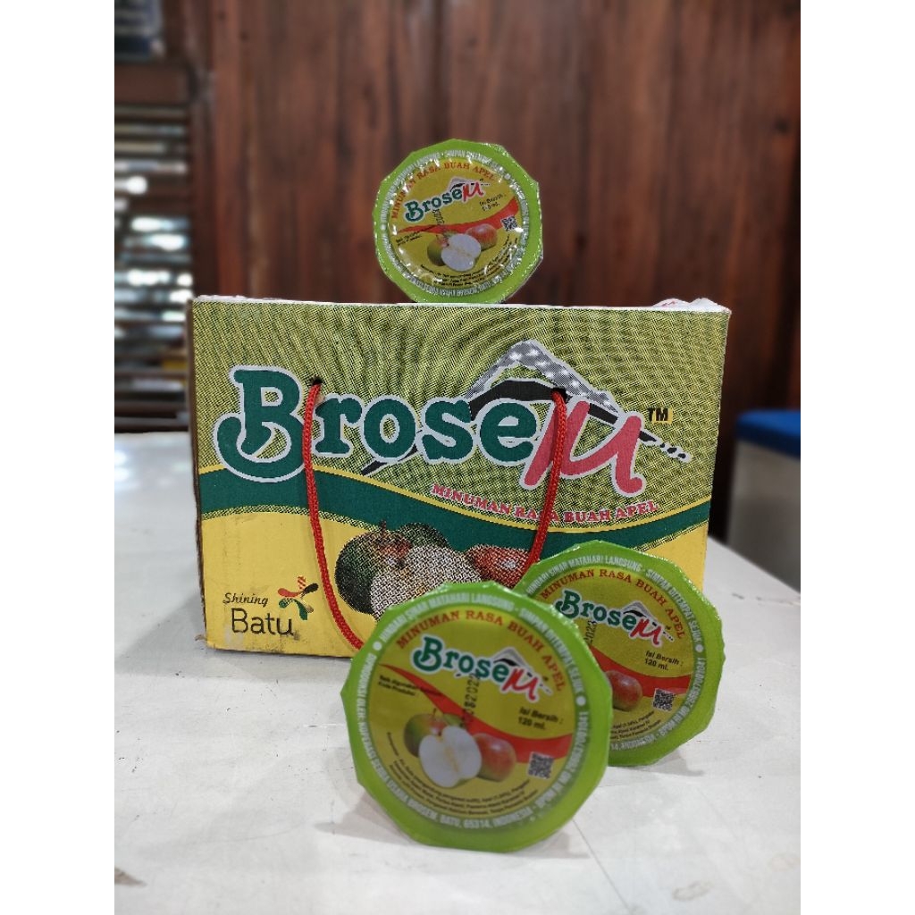 minuman sari apel brosem