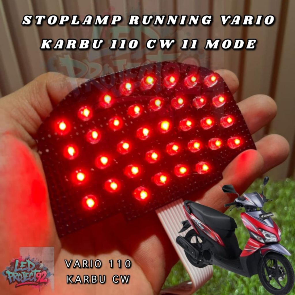 STOPLAMP RUNNING VARIO 110 KARBU (WAJIB DC)