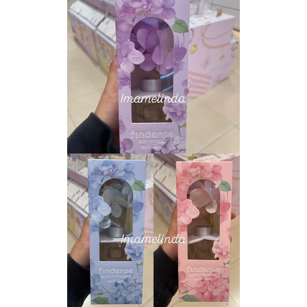 Findense ~ Reed Diffuser pengharum ruangan - pengharum mobil by OHSOME 