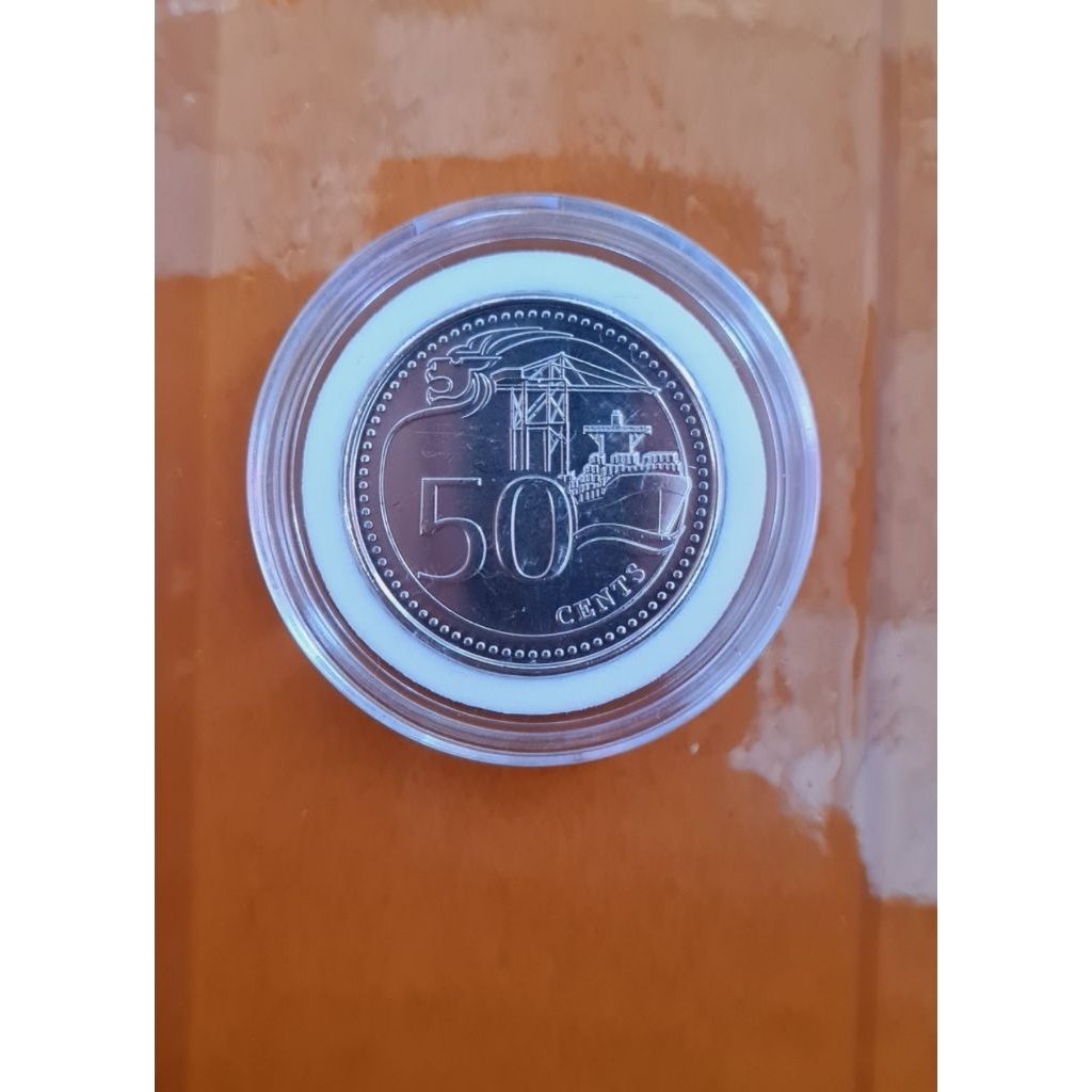 Koin Koleksi Singapura 2013 – Desain Lambang Negara & Pelabuhan