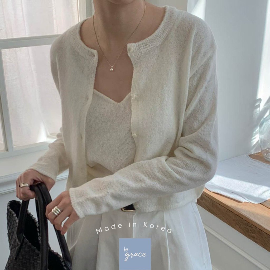 SoHee Knit Set | Cardigan Rajut 2-pieces