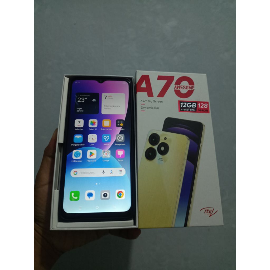 Itel A70 Ram 12/128