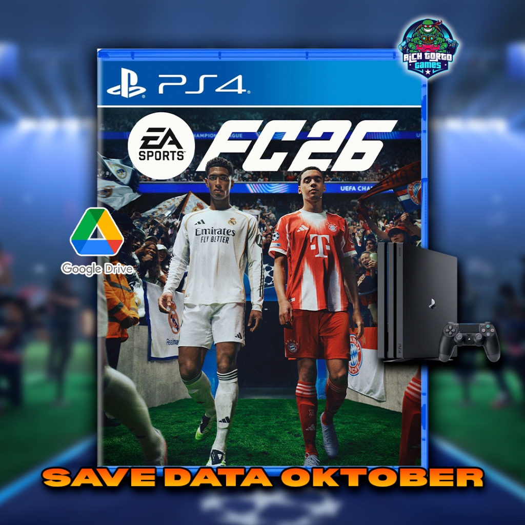 FC26 PS4 HEN + SAVE DATA OKTOBER