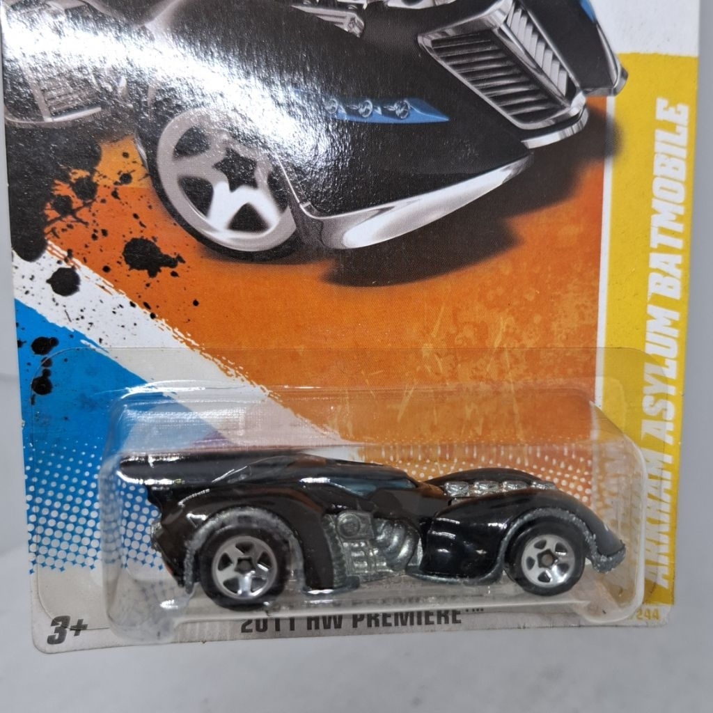 Arkham Asylum Batmobile Batman Hot Wheels