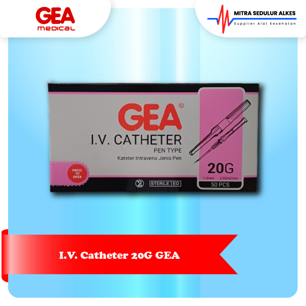 IV Cath 20G GEA IV Chateter GEA 20