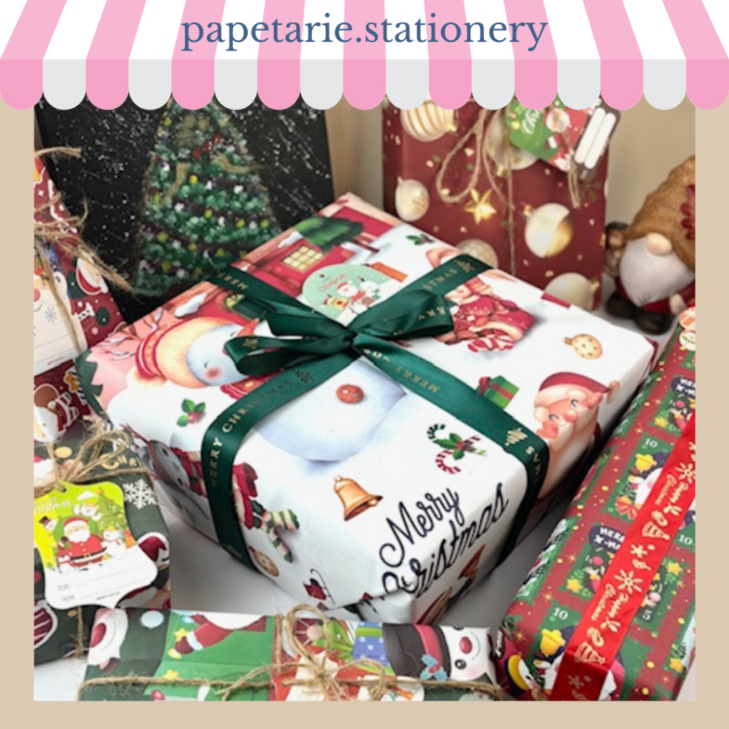 KERTAS KADO NATAL PER 10 SANSAN WAWA JUMBO