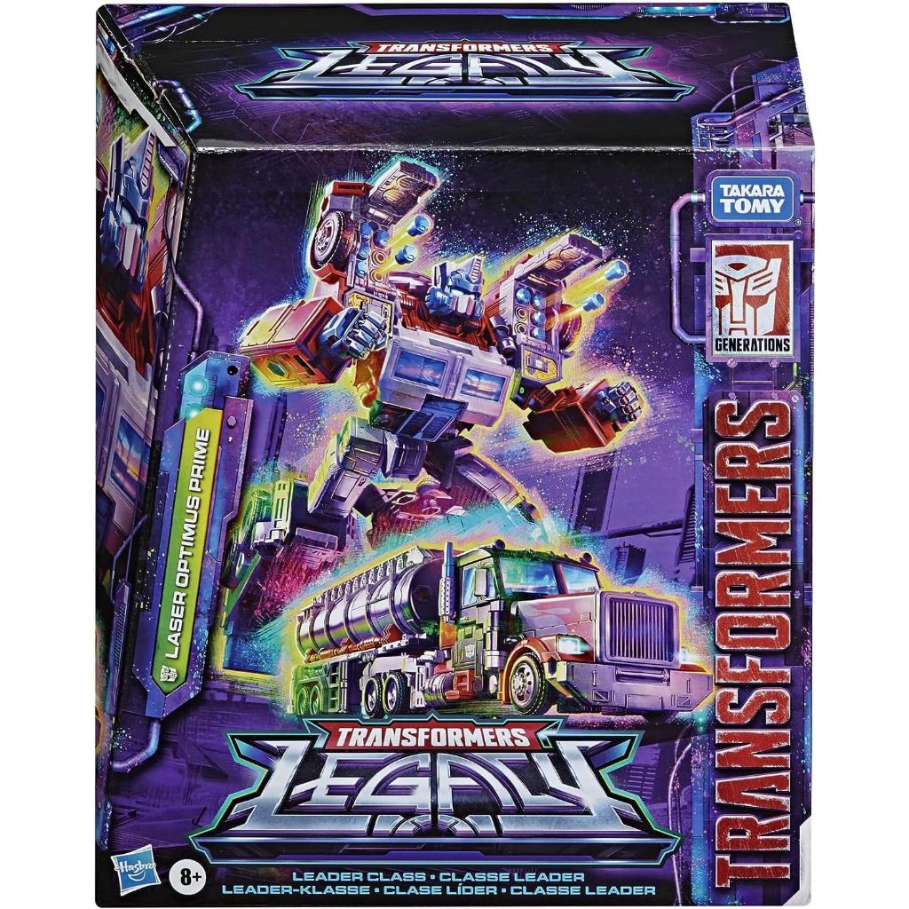 TERJAMIN ASLI TRANSFORMERS TOYS GENERATIONS LEGACY SERIES LEADER G2 UNIVERSE LASER OPTIMUS PRIME