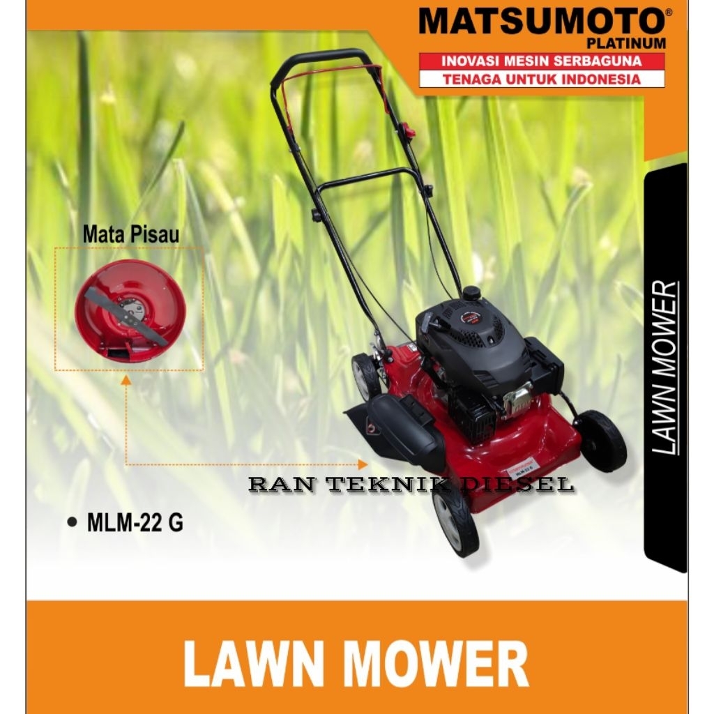 Mesin Potong Rumput Dorong MATSUMOTO MLM 22 G