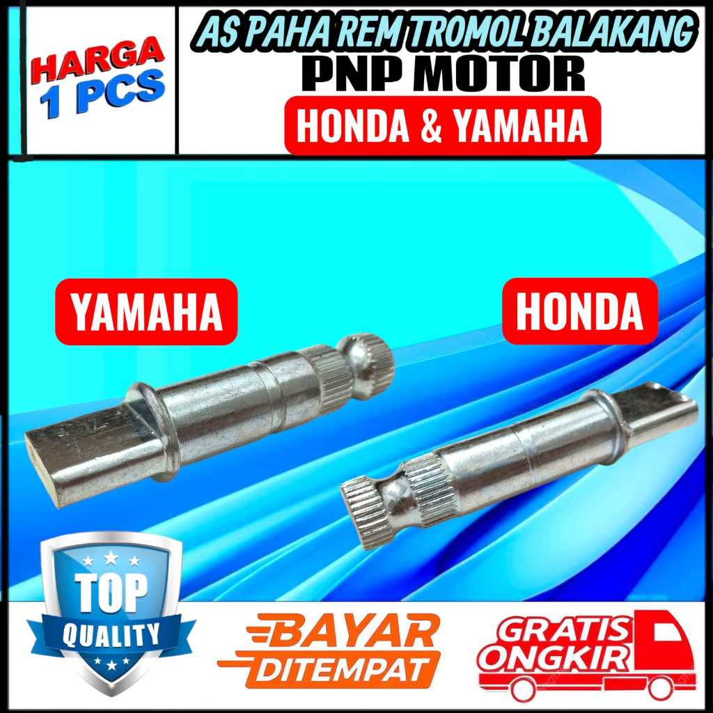 As Paha Tarikan Rem Tutup Panel Tromol Belakang untuk Honda & Yamaha Grand Prima Star Legenda Impres
