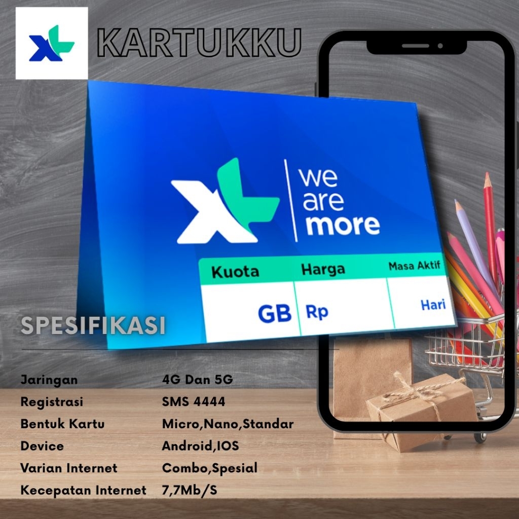 Kartu Perdana XL Axiata | Kartu Sim XL Axiata Reguler