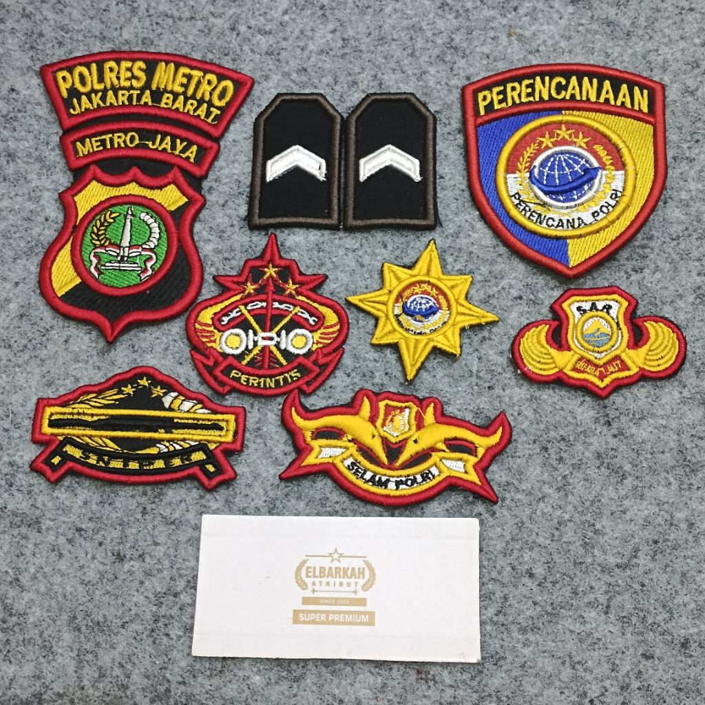 SATU SET ATRIBUT POLRI PERENCANAAN