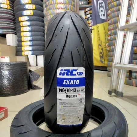BAN LUAR IRC TUBELESS EXATO 140/70-13 BELAKANG NMAX PRODUKSI 2025