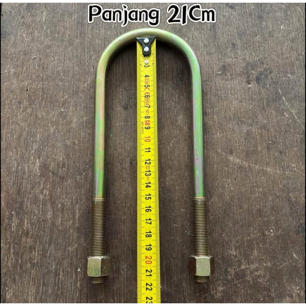 Begol U Kijang 21cm | U Bolt Kijang | Panther | L300 | Feroza