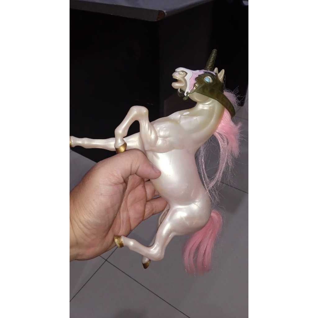 figur mainan hewan kuda she-ra vintage jadul ori