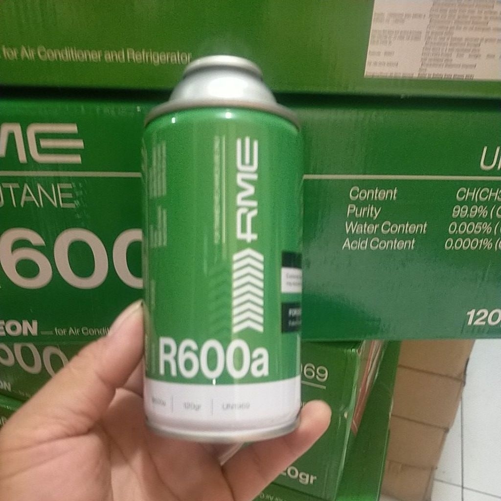 Refrigerant R600a