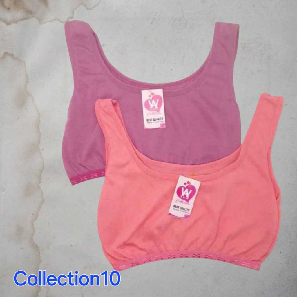 COD PROMO 6 PCS MINISET ANAK MOTIF POLOS REMAJA SD/SMP Bra Miniset Remaja// Miniset Anak Perempuan