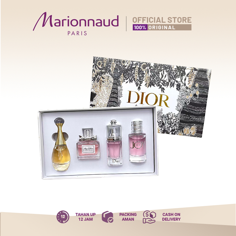 [100% Original]D*ior Parfum Gift Set 30ml x 4pc Miss Dior Blooming Bouquet/DIOR J'ADORE EAU DE PARFU
