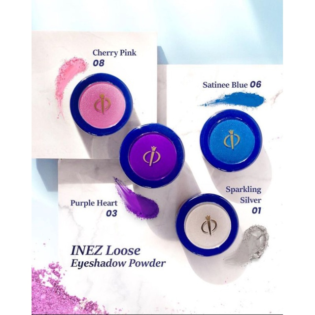 GC Kosmetik Inez Loose Eyeshadow Powder Eye Shadow Bubuk