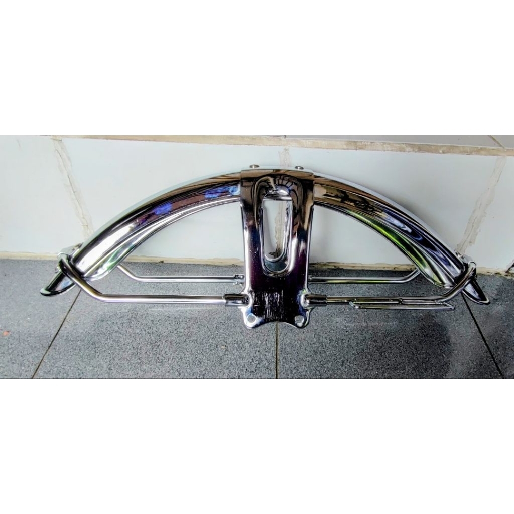 SPAKBOR DEPAN VARIASI BISA UNTUK CB200 GT SUZUKI DLL PLAT TEBAL BERAT 1,7KG IMPORT TAIWAN