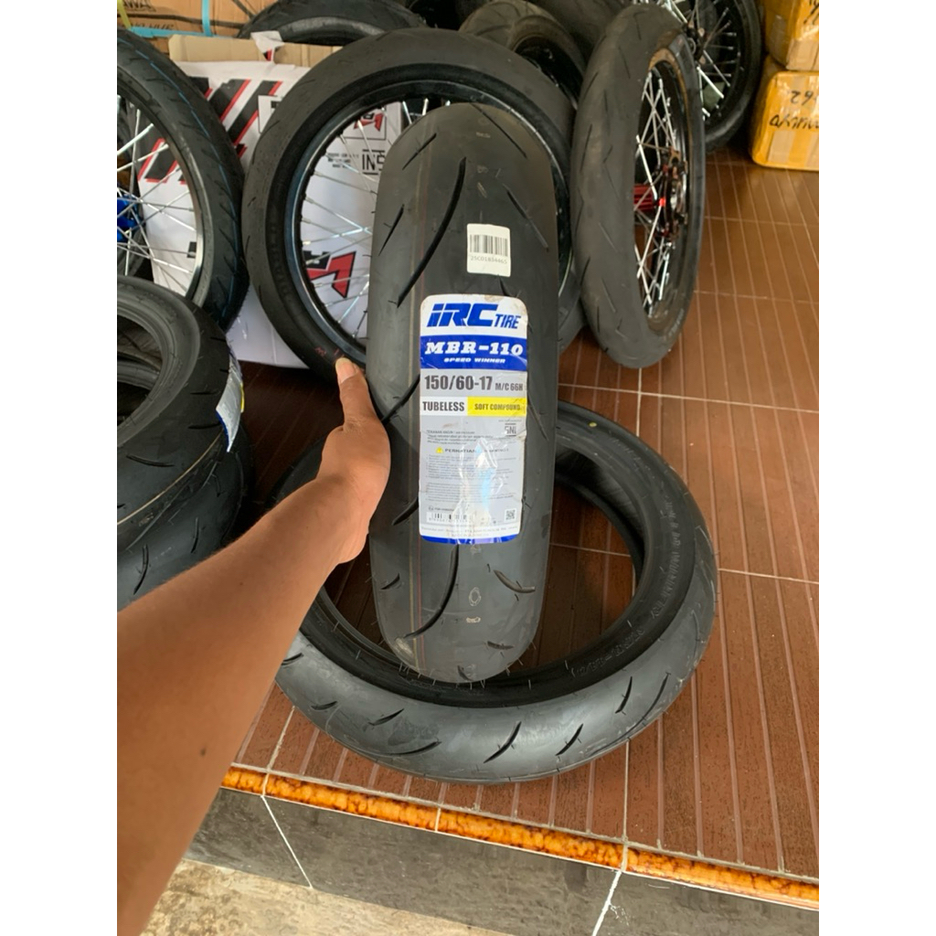 ban irc mbr-110 uk 150/60-17 ring 17