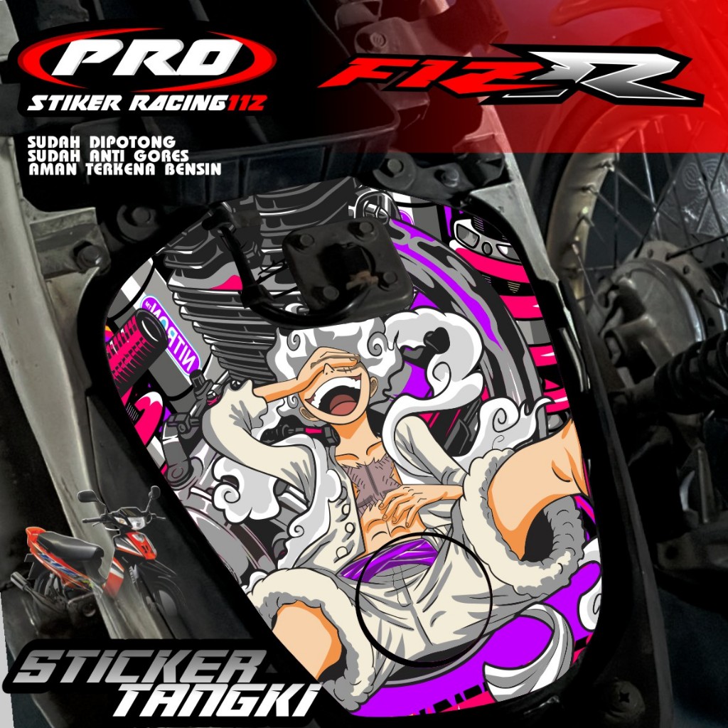 STIKER TANGKI FIZR STIKER TANGKI TEMPEL BODY MOTOR FIZR STIKER TANGKI FIZR