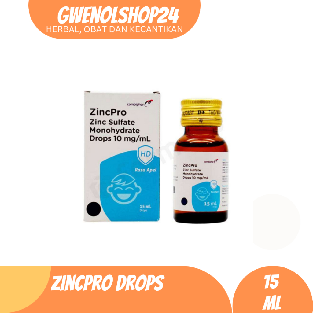 ZincPro Drops 10Mg Sirup 15 ML Combiphar