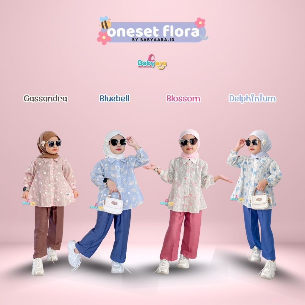 [PRE ORDER] FLORA ONESET ORIGINAL BY BABYARA
