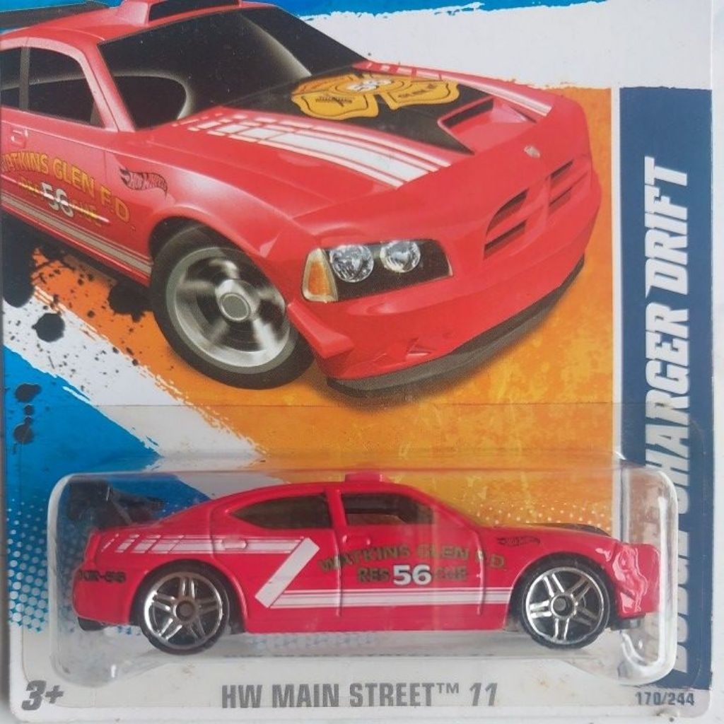 Diecast Hot Wheels Dodge Charger Drift