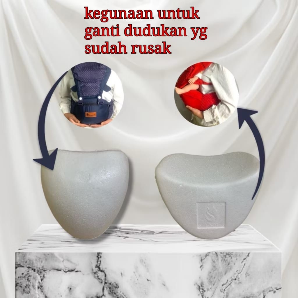 styropoam Dudukan bayi hipseat Gabus stearopoam busa dudukan anak